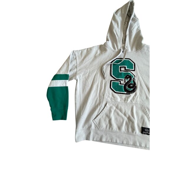 WIZARDING WORLD OF HARRY POTTER Slytherin Hoodie Sweatshirt Size Large - Picture 5 of 7